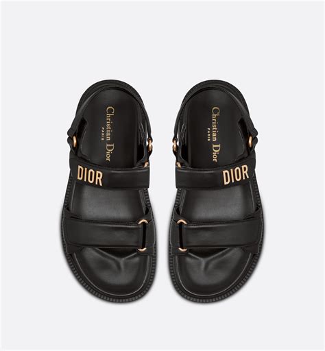 christian dior brown sandals|dior sandals women black.